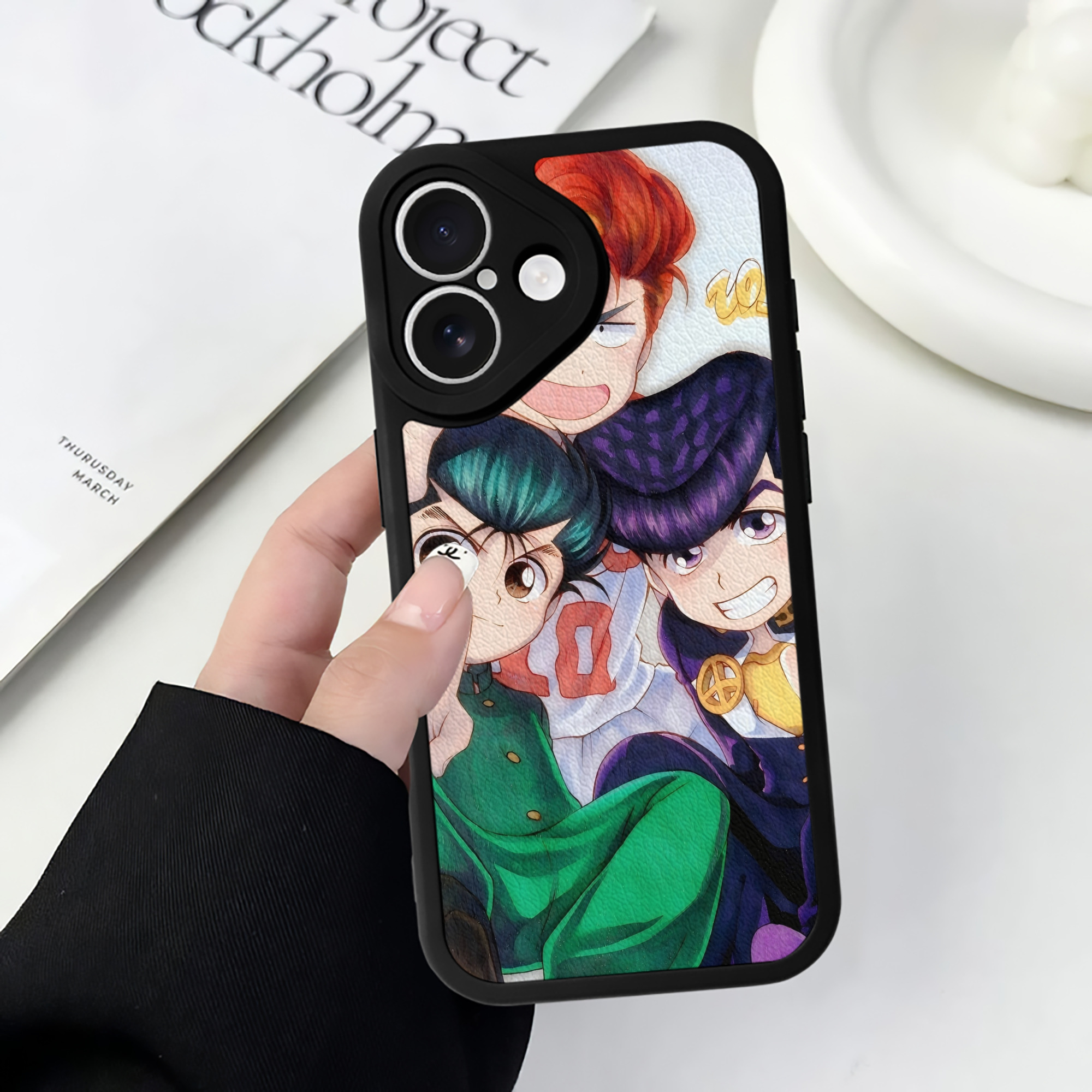 （画像用） SLAM DUNK／スラムダンク 【iPhone 16シリーズ対応】シリコンスマホケース（レザー調） 材質：シリコン
